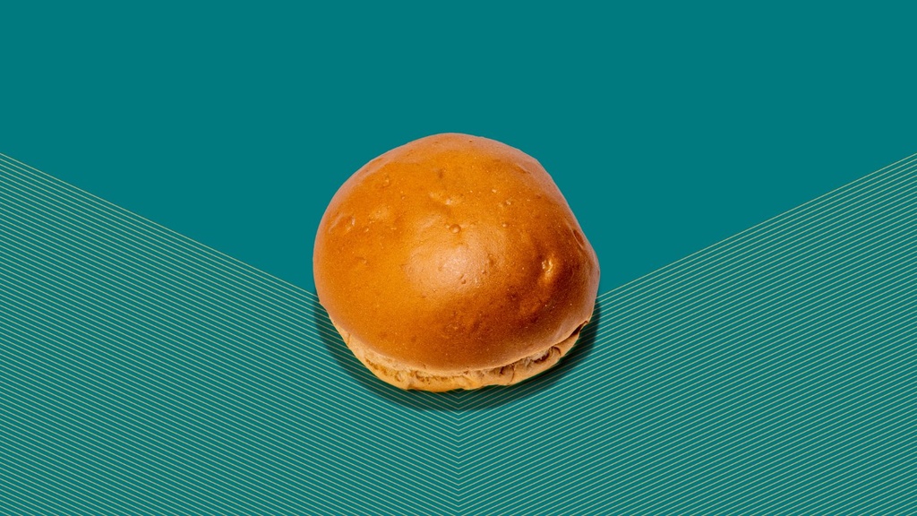 White Burger Bun