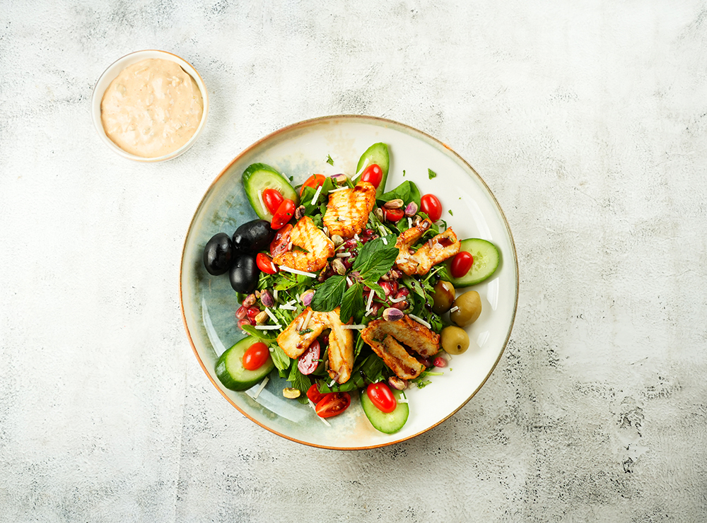 Halloumi Salad